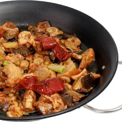 Arroz de verduras de la huerta