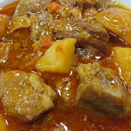 Ternera en salsa (cazuela)